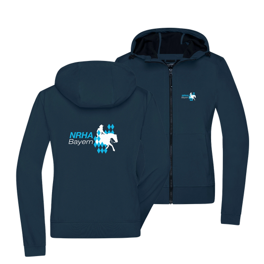 Damen Softshell Jacke - Logo NRHA Regio Bayern